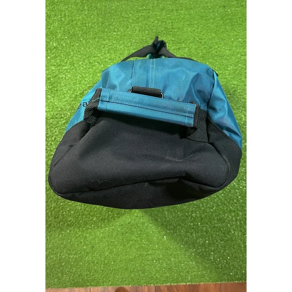 Vintage L.L. BEAN Duffle Bag Heavy Canvas Gym Bag Travel Carry On Weekender.